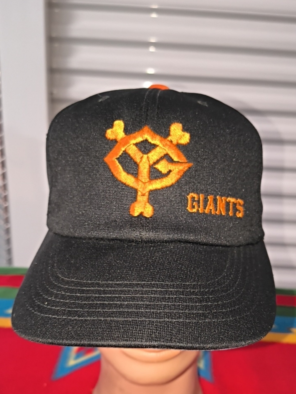 Vintage Japanese Yomiuri Giants Baseball Hat Cap Tokyo League Japan